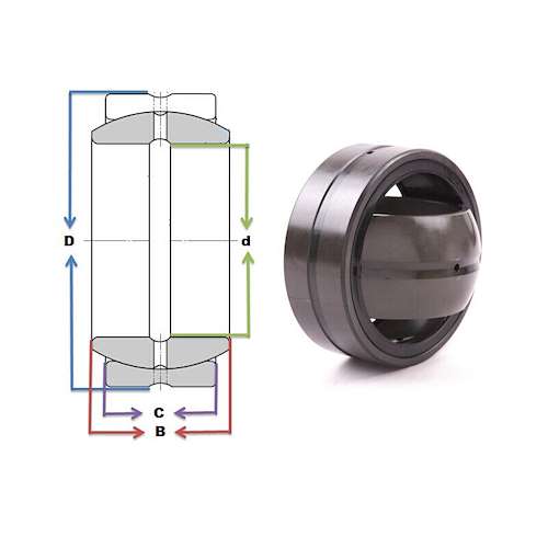 بلبرینگ GE10 ES 2RS